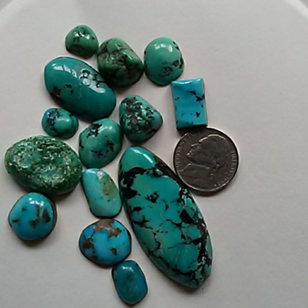 👀Make Offer! Superb Turquoise Cabachon Bundle 😻